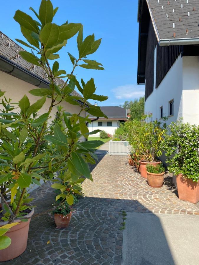 V Gemuetliches Gartenhaus Smihel nad Pliberkom Eksteriør bilde